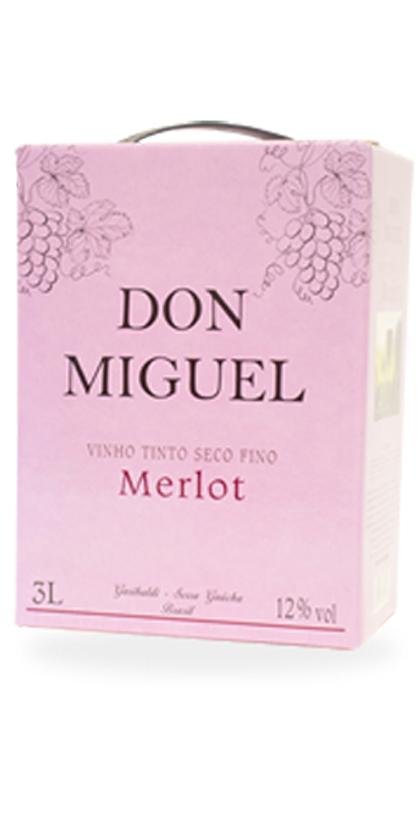Vinho Bag in Box Merlot - Vinícola Don Miguel
